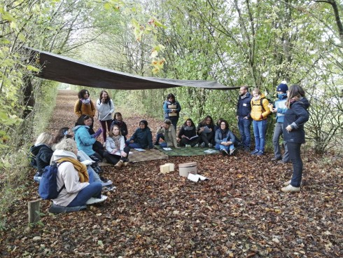 Visuel d'une formation civique et citoyenne dans le cadre du service civique